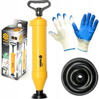 PRZEPYCHACZ POMPKA POMPA KONTROLNA DO UDRAŻNIANIA RUR KANALIZACJI 65-155mm