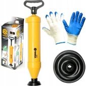 PRZEPYCHACZ POMPKA POMPA KONTROLNA DO UDRAŻNIANIA RUR KANALIZACJI 65-155mm