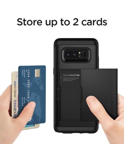 SPIGEN SLIM ARMOR CS GALAXY NOTE 8 BLACK na Arena.pl