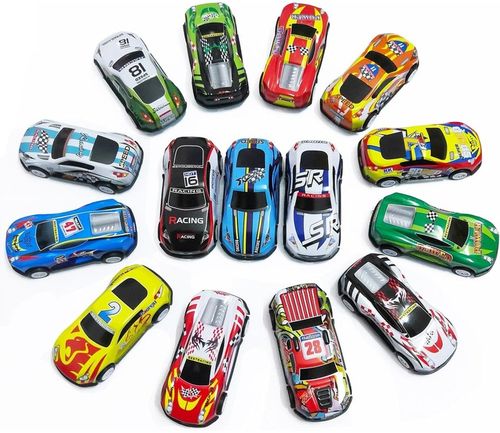 SAMOCHODZIKI Z NAPĘDEM 50 RESORAKI KUFEREK AUTKA METALOWE SAMOCHODY MAPA na Arena.pl