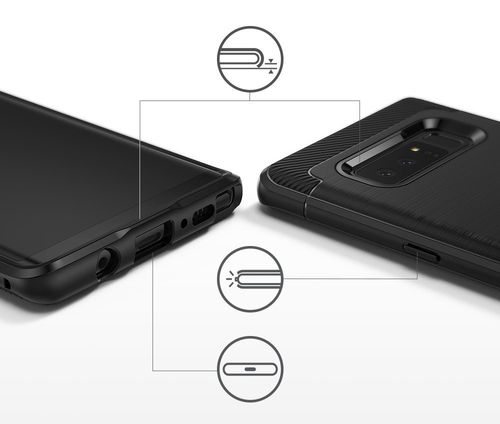 REARTH RINGKE ONYX Samsung Galaxy Note 8 - BLACK na Arena.pl