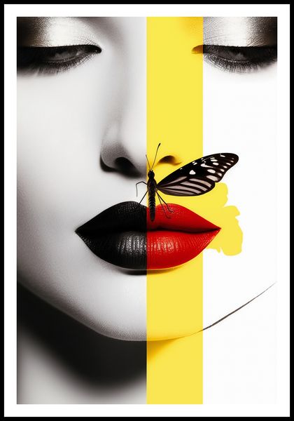 Plakat 61x90,5cm Motyla Piękność zdjęcie 3