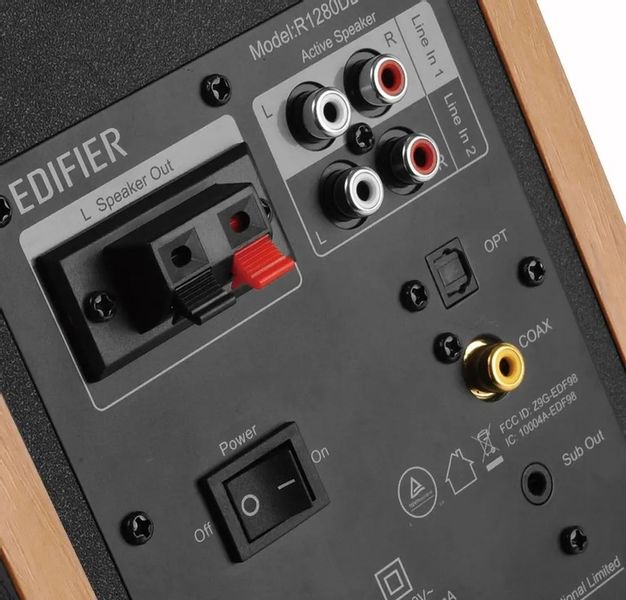 Głośniki EDIFIER R1280DB Brązowy zdjęcie 7
