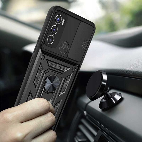 Spacecase Camring Motorola Moto G60 Black zdjęcie 4