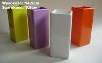 wazon 6szt. ceramiczny kwadrat | oc-008