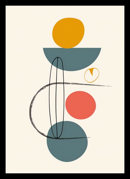 Plakat 21x29,7cm Równe Kompozycje zdjęcie 2