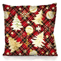 Poszewka Welurowa 45X45 Świąteczna 21153