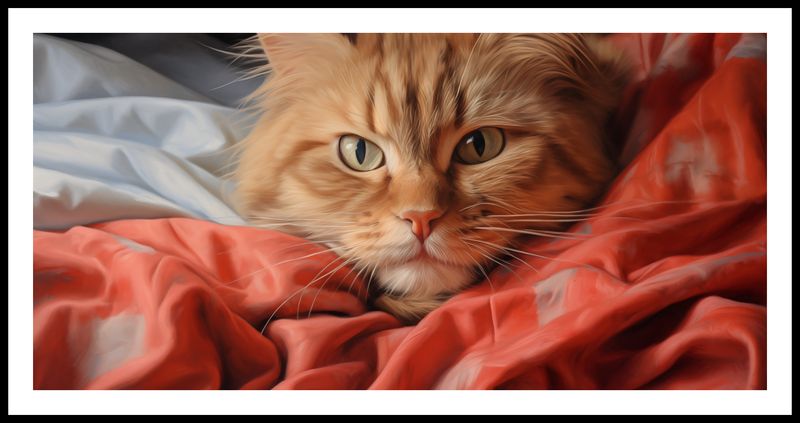 Plakat 91,3x44,5cm Mruczący Spokój zdjęcie 3