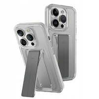 ETUI DO IPHONE 15 PRO UNIQ HELDRO MOUNT WITH STAND PRZEŹROCZYSTE