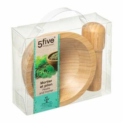 Moździerz bambusowy 13x5cm zdjęcie 4