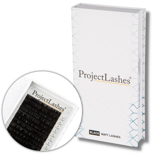 Rzęsy Project Lashes C 0,07 6-13mm czarne MIX zdjęcie 1