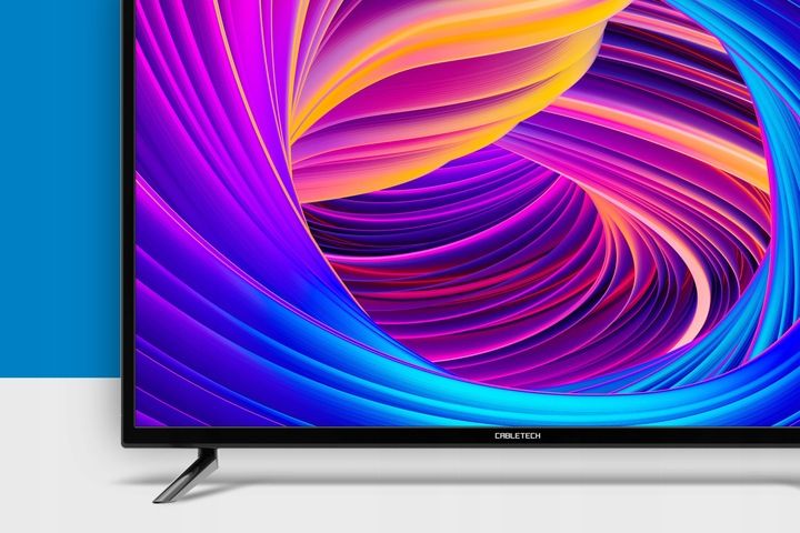 Telewizor 32'' Cabletech HD 2xHDMI USB DVB-T2 HEVC zdjęcie 12