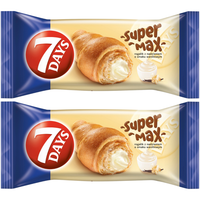 7 Days Max Croissant z nadzieniem o smaku waniliowym 110 g x 2 sztuk