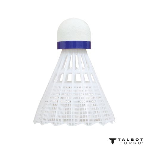 Lotki do badmintona TALBOT TORRO Tech 350 Medium 6 szt - białe na Arena.pl