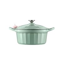 buydeem emaliowane naczynie żeliwne 3,9l, model cp551, kolor cozy