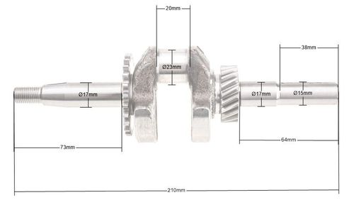 Wał korbowy Weima W80F 11.006.014.1304 na Arena.pl