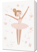 Obraz 40x60cm Wzory dla Dzieci, Dziewczynki Do Pokoju - Balet 2