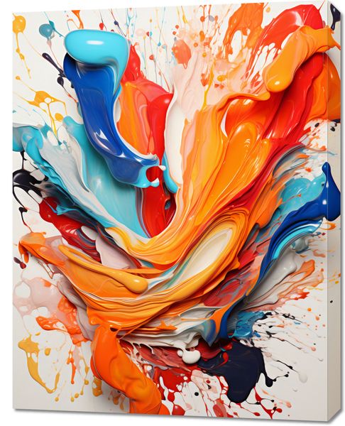 Obraz 70x90cm Taneczne Fale zdjęcie 1