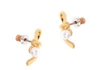 kolczyki sztyfty z perełką (p8656au)