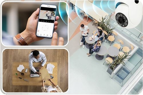 KAMERA OBROTOWA 360 IP WIFI FULL HD ZOOM GWINT E27 ŻARÓWKA LED TRYB NOCNY na Arena.pl