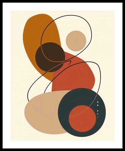 Plakat 40x50cm Geometria Harmonii na Arena.pl