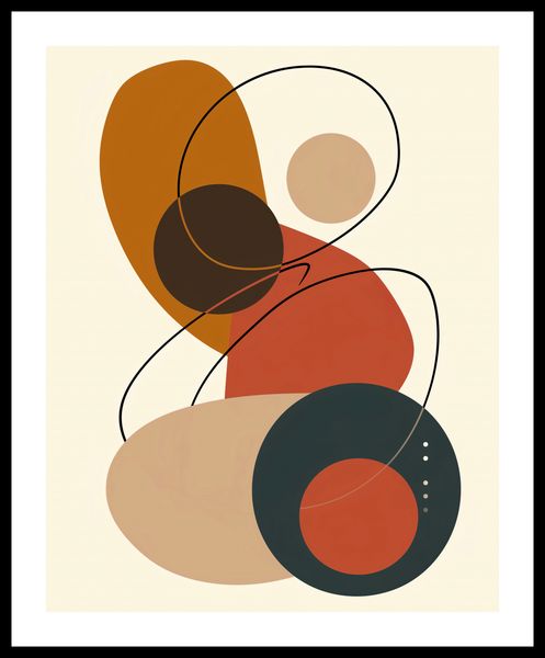 Plakat 40x50cm Geometria Harmonii zdjęcie 3