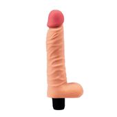Soft Vibrator With Testicles 21 Cm – The Real Deal