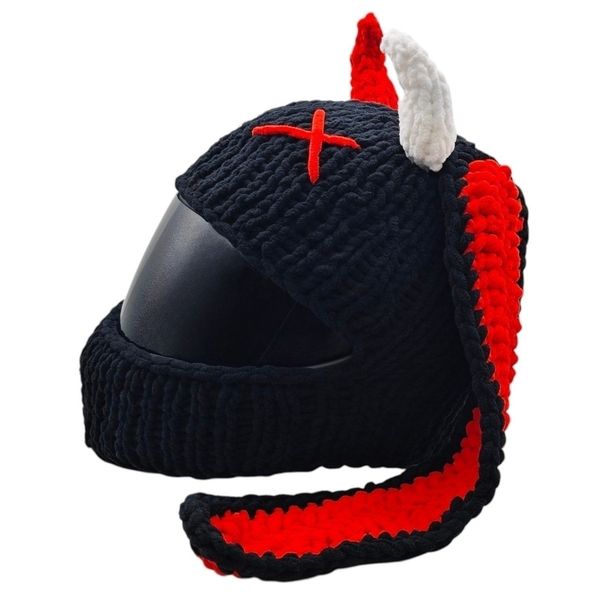 Czapka na kask Horned Devil Rider zdjęcie 14