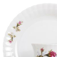 TALERZ DESEROWY CHODZIEŻ IWONA B026 RÓŻA 19 CM