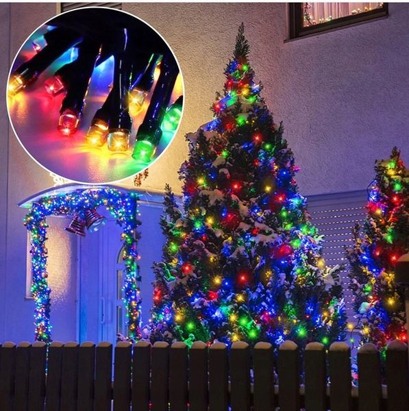 LAMPKI CHOINKOWE KOLOROWE 200 LED + FLASH zdjęcie 2