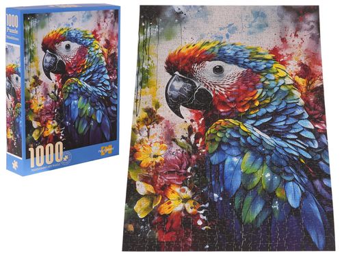 KOLOROWA PAPUGA DO UŁOŻENIA PUZZLE na Arena.pl