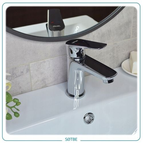 Kran do umywalki stojący bateria do łazienki umywalkowa oszczędna na Arena.pl