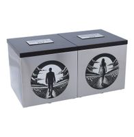 Podwójna urna dla małżeństwa lub rodziców Projekt 1 / Tabliczki