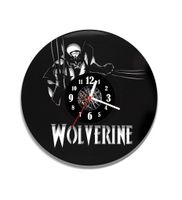 Zegar ścienny z płyty winylowej Wolverine 8.2