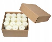 Podgrzewacz Tealighty sojowe bezzapachowe w przezroczystej osłonie -