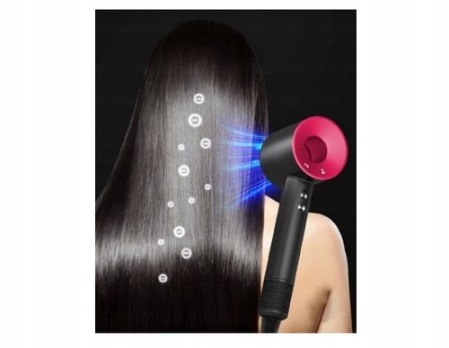 Suszarka Do Włosów Z Dyfuzorem Jonizacją Mocna Zimny Nawiew 5W1 5 Końcówek na Arena.pl