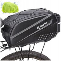 Duża sakwa torba rowerowa rower bagażnik 14L odblaski SPECTER wodoodporna
