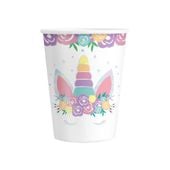kubeczki papierowe jednorożec 6szt.urodziny party
