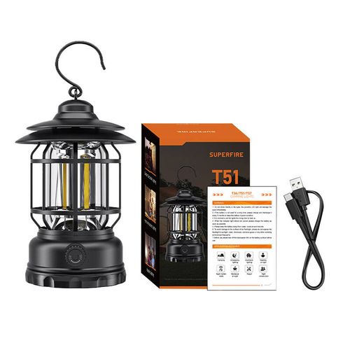 lampa kempingowa superfire t51, usb-c na Arena.pl
