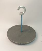 DEFLEKTOR ŻELIWNY FI 210 MM + HAK NA PRĘCIE - 50-75 KW / 5,2 KG