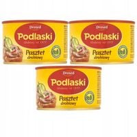 Drosed Podlaski Pasztet drobiowy 155 g x 3 sztuk