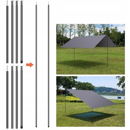 2x MASZT DO TARPÓW SŁUPKI KONSTRUKCJA DO PLANDEK PODPORY STOJAKI TARP 200CM na Arena.pl