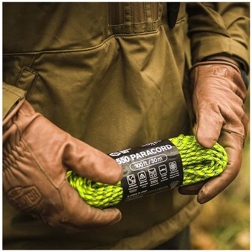 Linka Atwood 550 Rope Paracord 4mm/30m Neon Green na Arena.pl