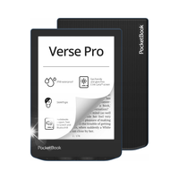 Czytnik Ebook Tablet PocketBook Verse Pro 16 GB 6 Cali E-Ink IPX8 Czarny
