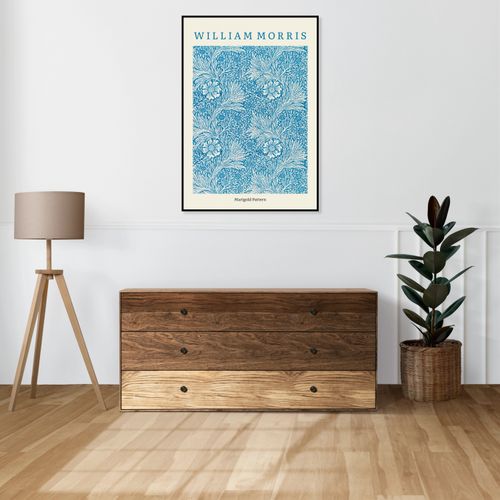 Obraz 50x70cm Design Marigold Pattern, Morris Vintage do Salonu na Arena.pl