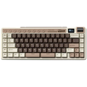 ROYAL KLUDGE RK M70 Mocha Grey Gaming Keyboard Cream switch