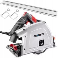 Zagłębiarka Piła Pilarka 1200W + Szyna 140 cm + Ściski GRAPHITE