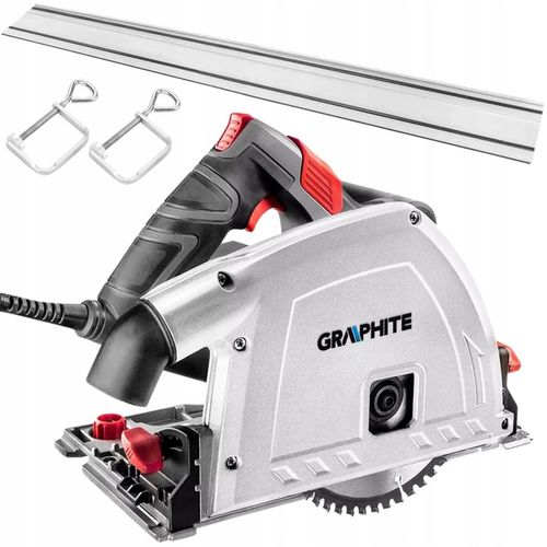 Zagłębiarka Piła Pilarka 1200W + Szyna 140 cm + Ściski GRAPHITE na Arena.pl