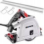 Zagłębiarka Piła Pilarka 1200W + Szyna 140 cm + Ściski GRAPHITE