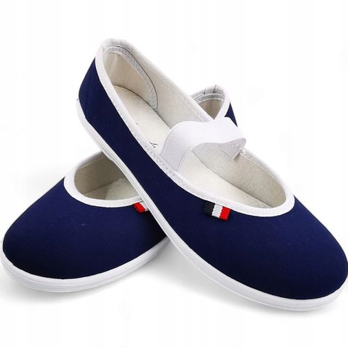 Baleriny Buty damskie tenisówki wsuwane czeszki na Arena.pl